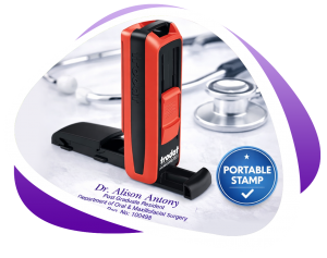 Convenient and Portable Pre Ink Stamp