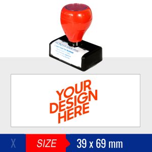 Custom Large Address Stamp 39mm X 69mm Trodat