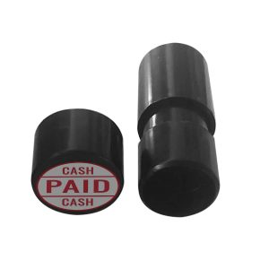 Cash Paid 20mm Round Stamp