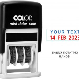 Dater with Custom Text / Single Line