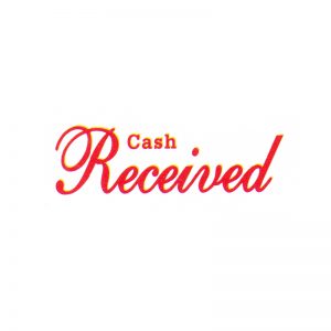 CASH RECEIVED