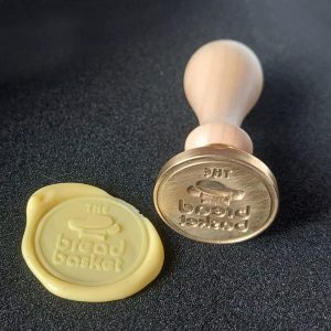 45 mm Wax Seal Stamp With Wooden Handle