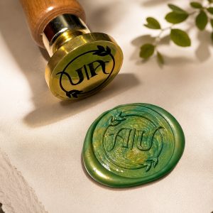 30 mm Wax Seal Stamp With Wooden Handle