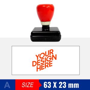 Custom Dura Stamp 63x23mm