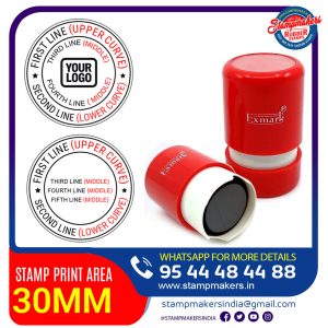 Round Stamp 30X30 mm