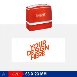 Exmark Stamp 63mm X 23mm