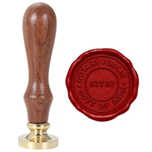 Wax Stamp for Notary Public