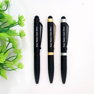 Small Personalized Stylus Metal Pen With Name Engraved Pen, Best for Gift, Name Printed Pen, With Free Classic Box (Pack of 1 Pen)